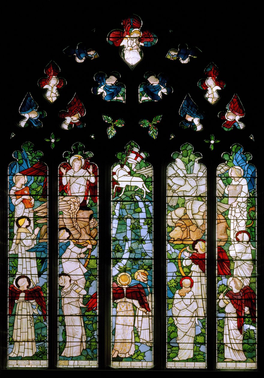 Rivers of Paradise, 1875 by Edward Burne Jones