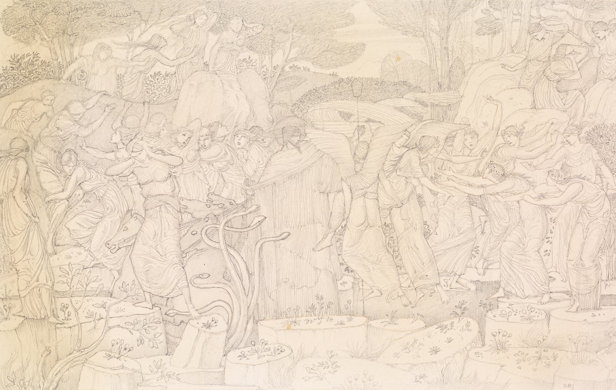 The Rape of Proserpina by Edward Burne Jones