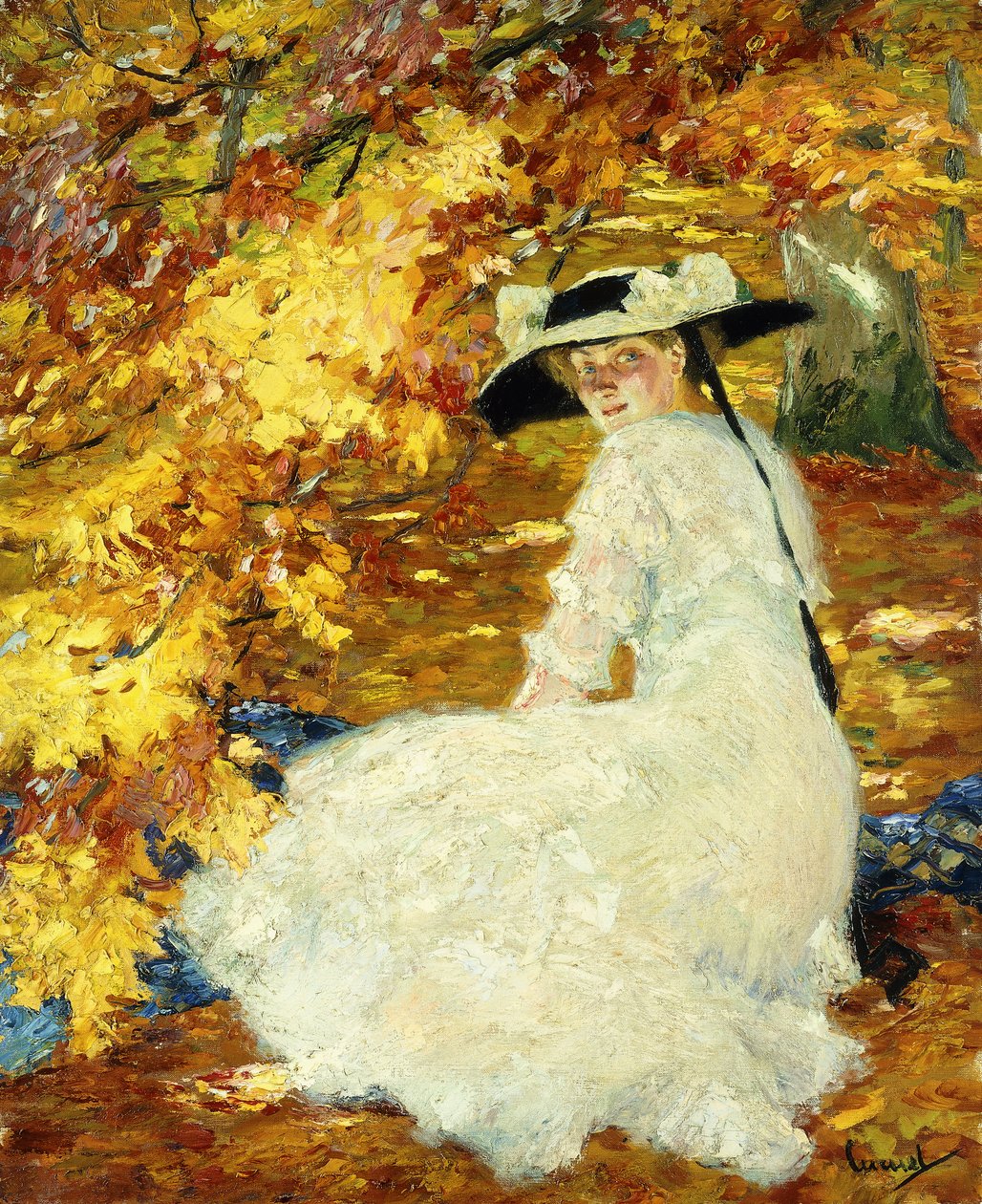 Shades of Autumn by Edward Cucuel