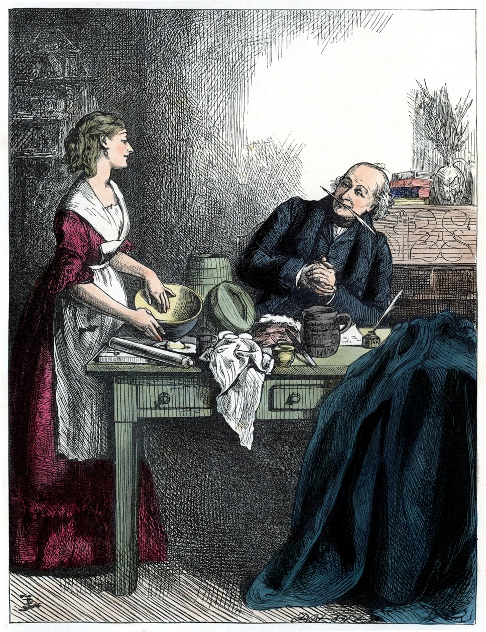 Martin Chuzzlewit by Edward Dalziel