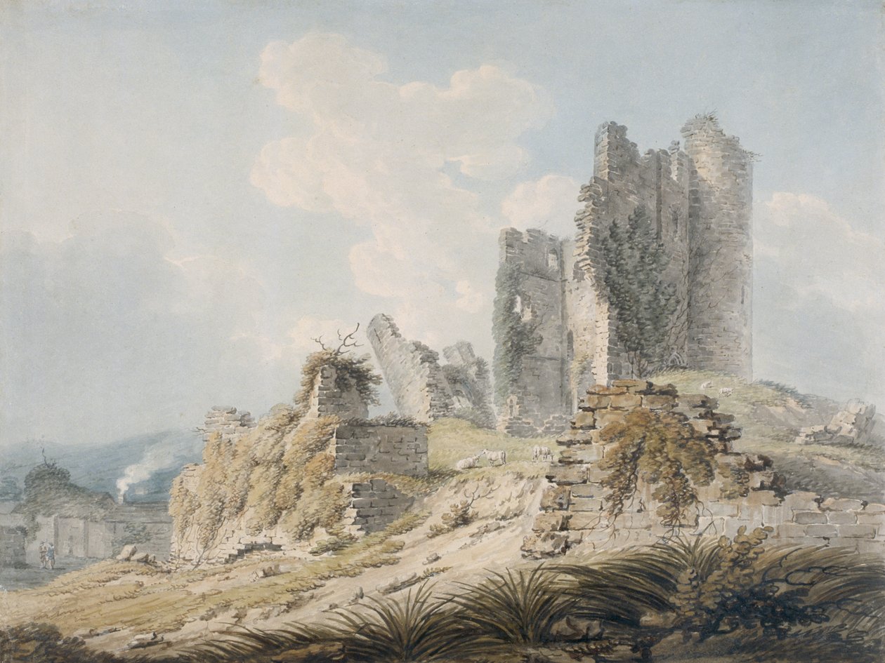 Caerphilly Castle by Edward Dayes