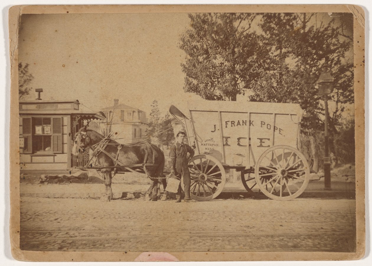 J. Frank Pope Ice Wagon by Edward Edwards