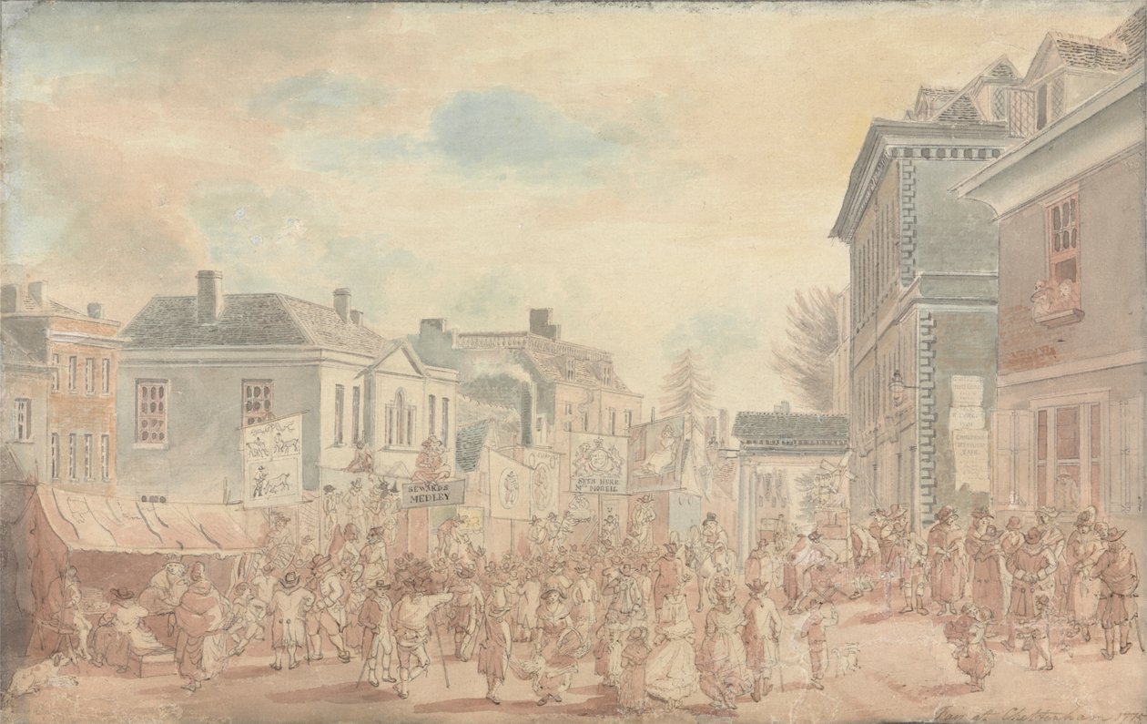 The Fair at Cheltenham by Edward Eyre