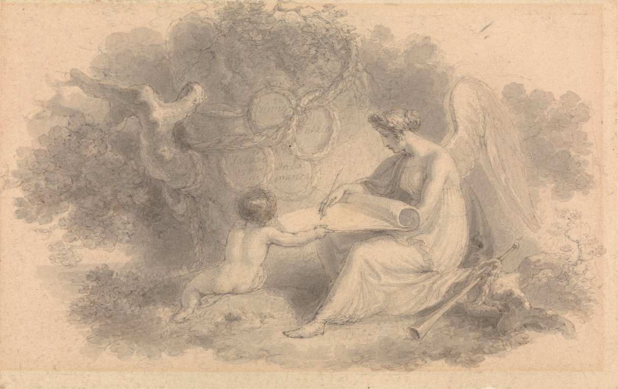 Allegory of Napoleonic Battles by Edward Francis Burney