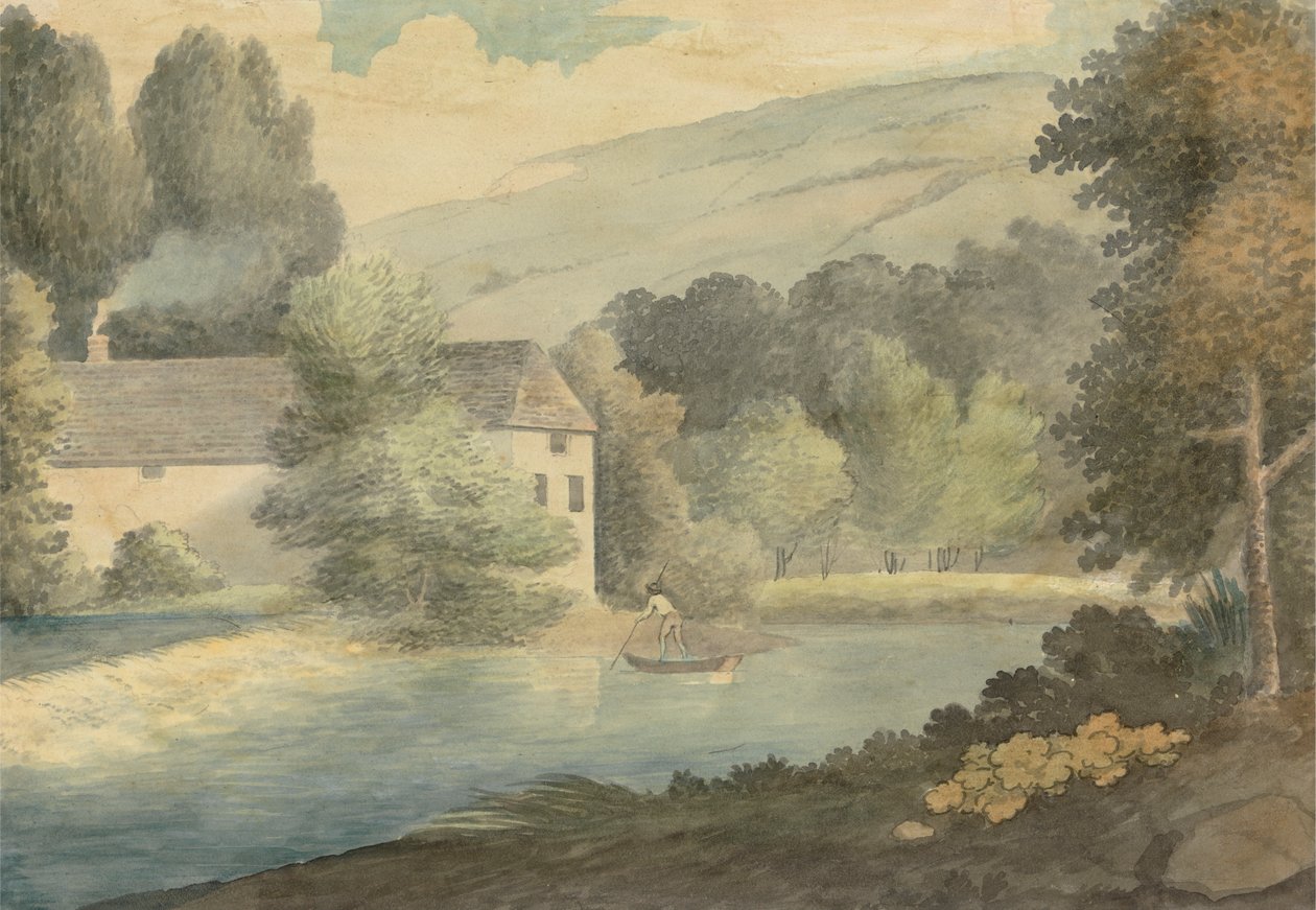 The Boatman by Edward Francis Burney