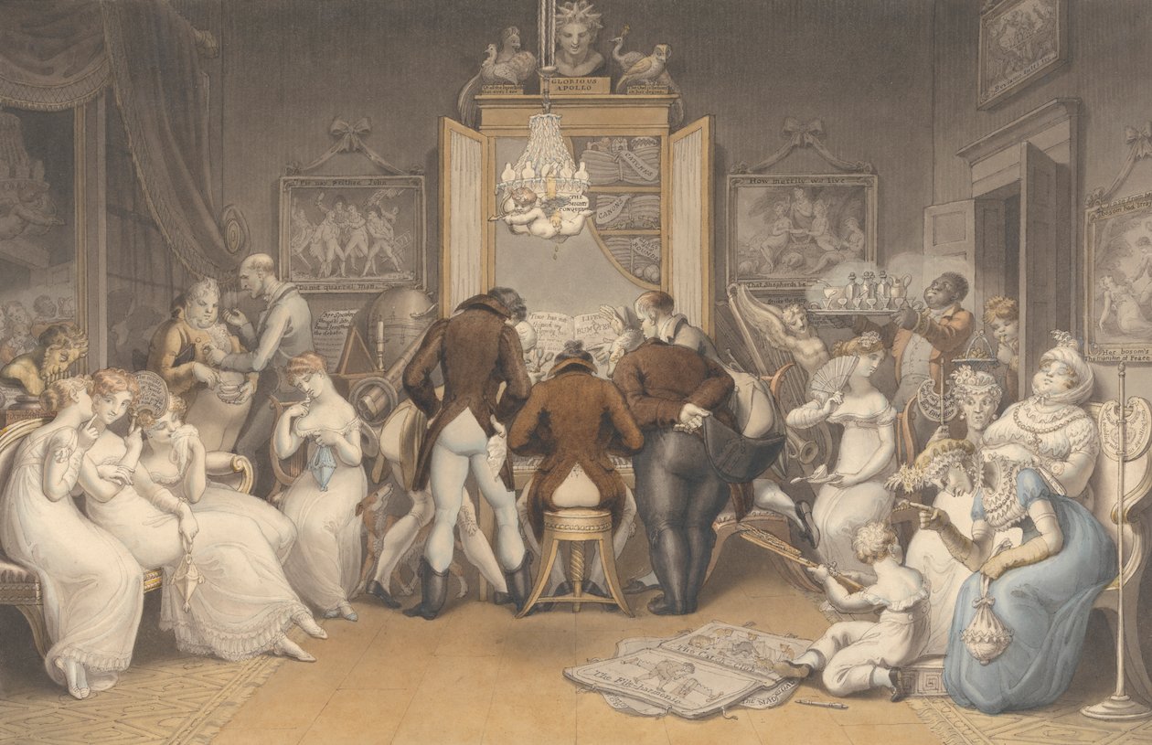 The Triumph of Music by Edward Francis Burney