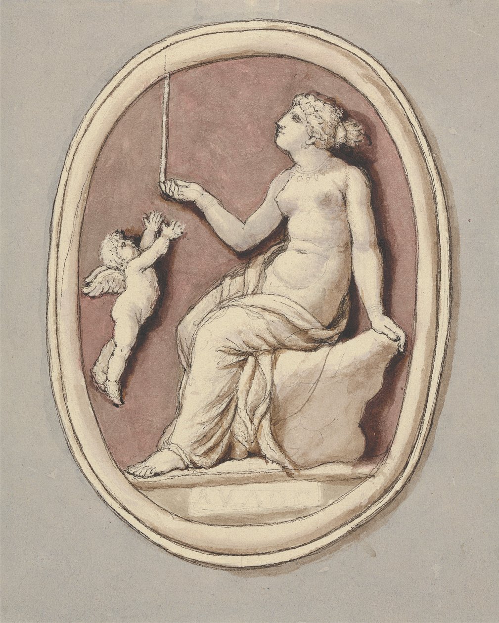 Venus and Cupid by Edward Francis Burney