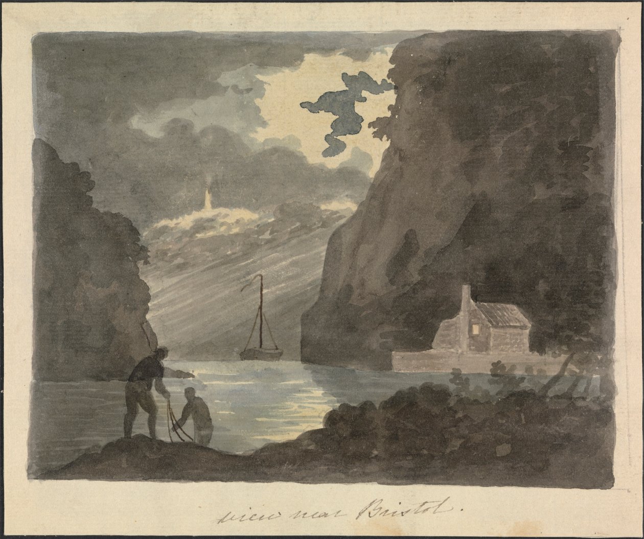 View near Bristol by Edward Francis Burney