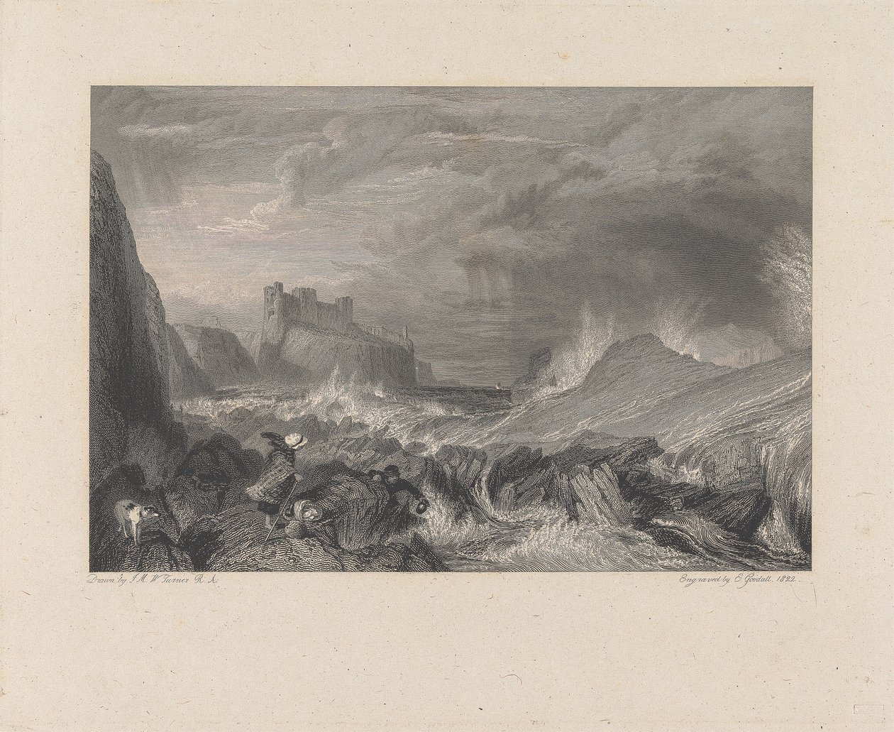 Tantallon Castle by Edward Goodall