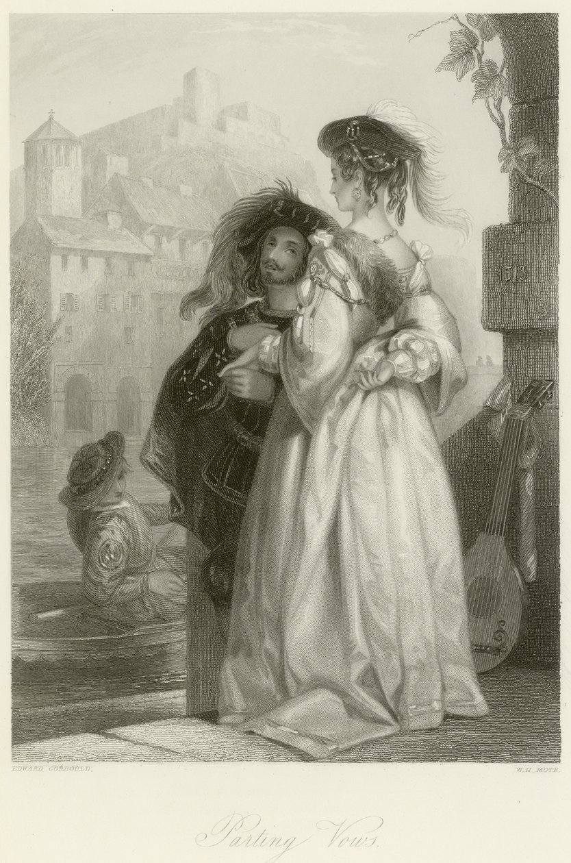 Parting Vows by Edward Henry Corbould