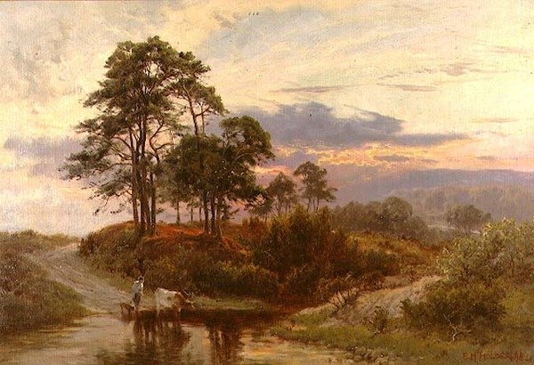 The End of the Day by Edward Henry Holder