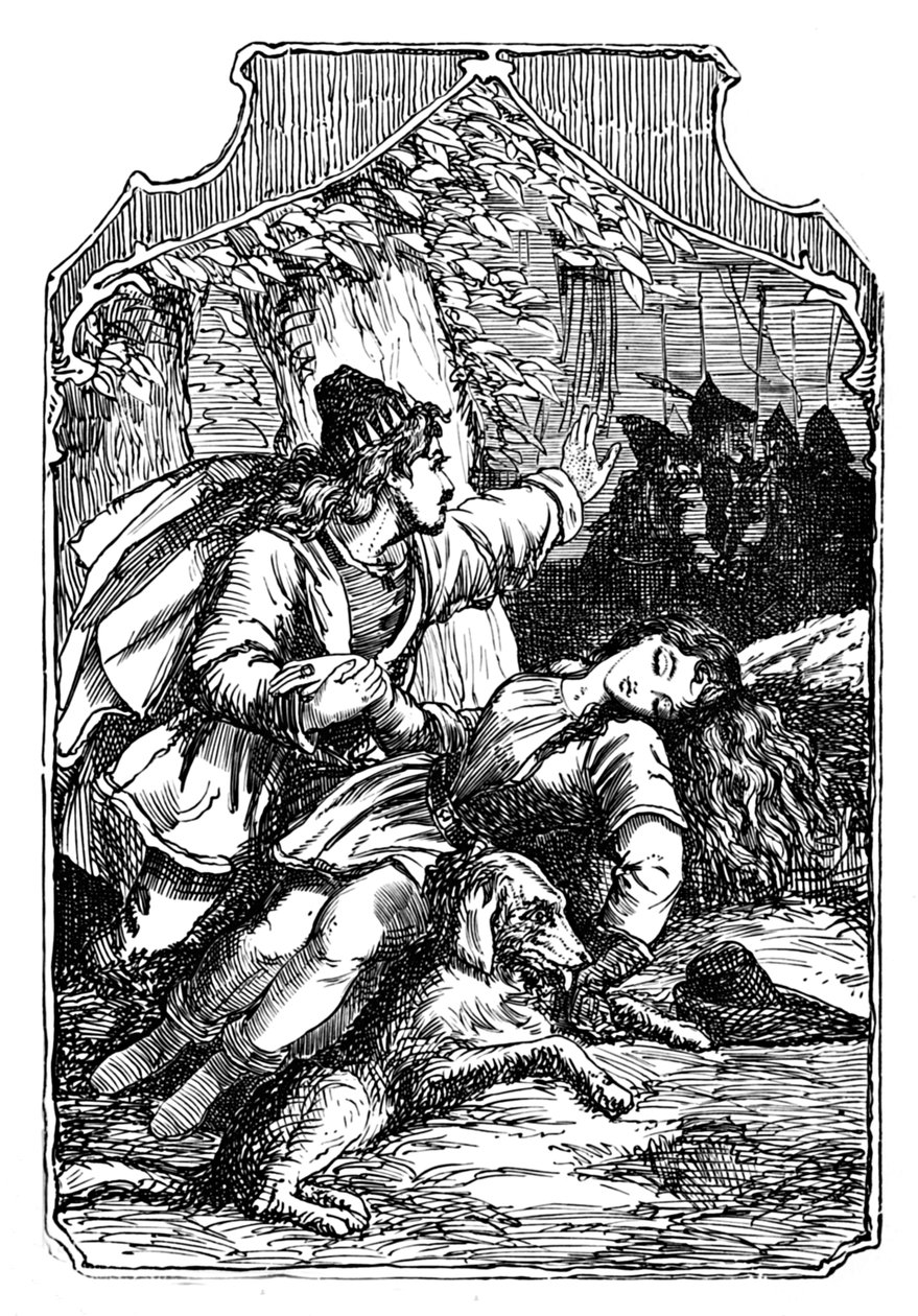 The Twelve Hunters by Edward Henry Wehnert