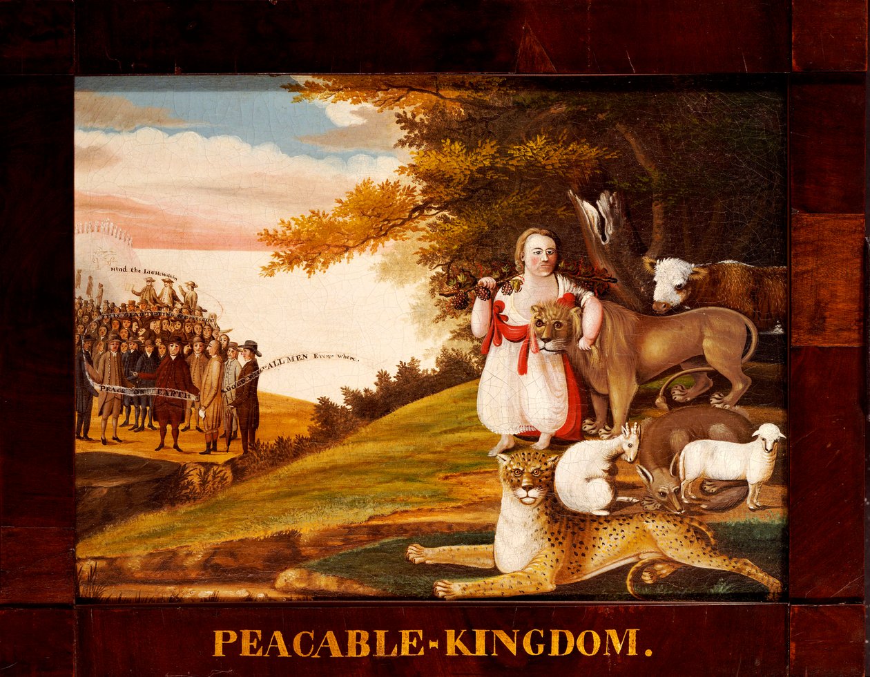 Peaceable Kingdom by Edward Hicks
