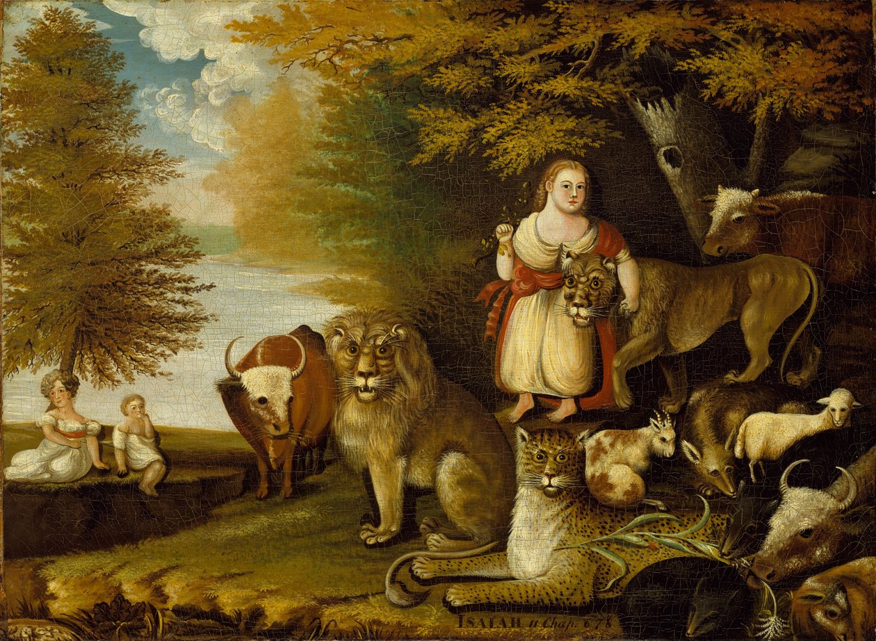 Peaceable Kingdom by Edward Hicks