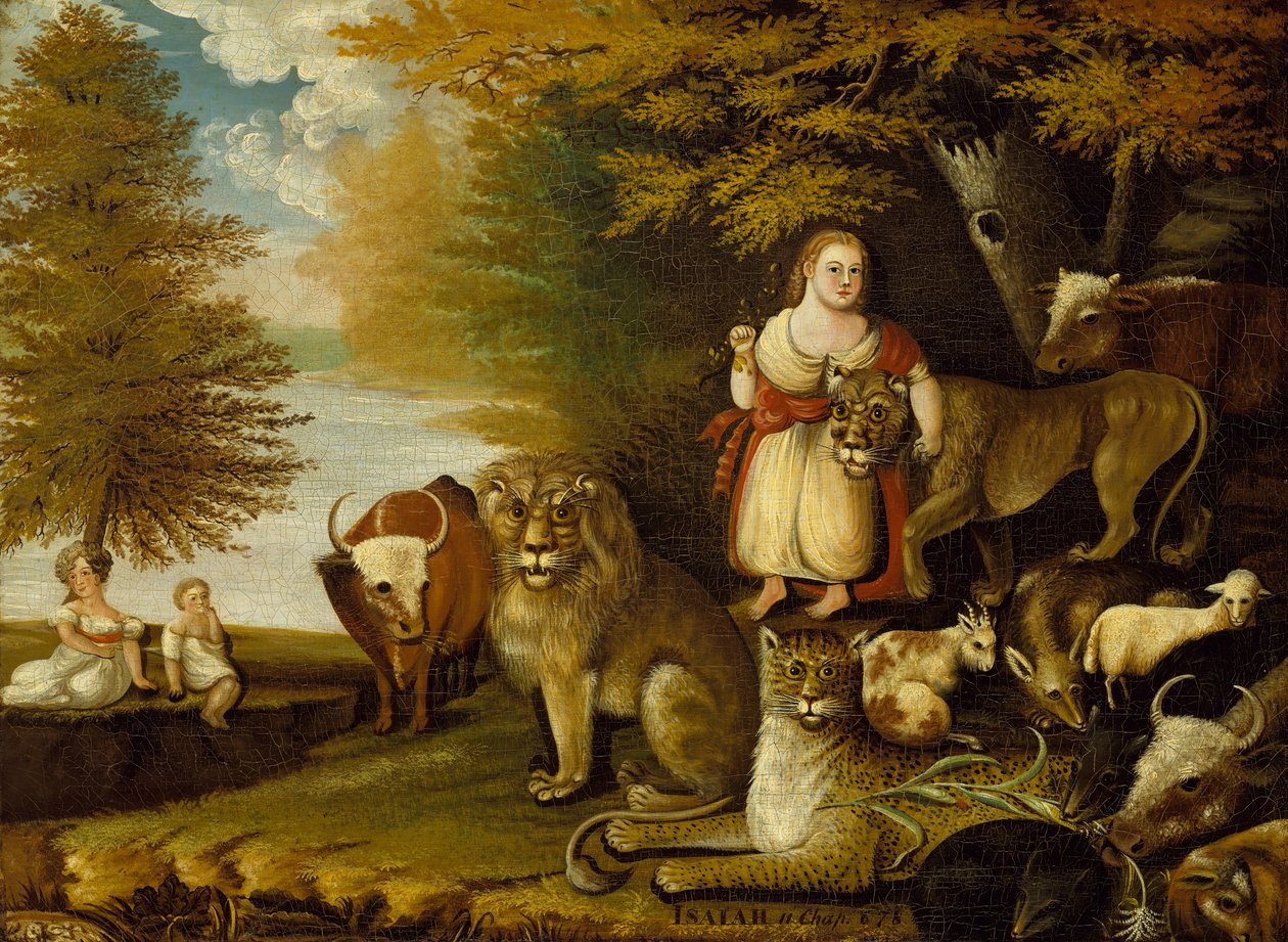 Peaceable Kingdom by Edward Hicks