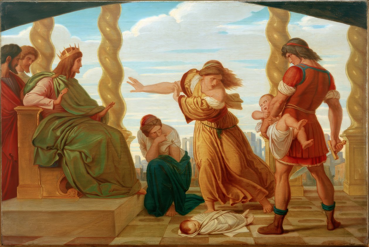 The Judgment of Solomon by Edward Jakob von Steinle