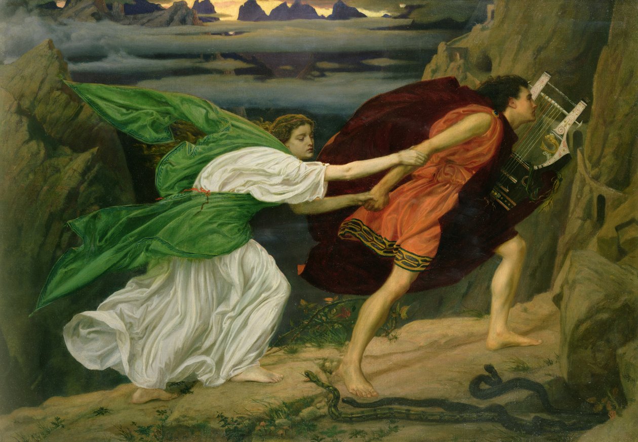 Orpheus and Eurydice by Edward John Poynter