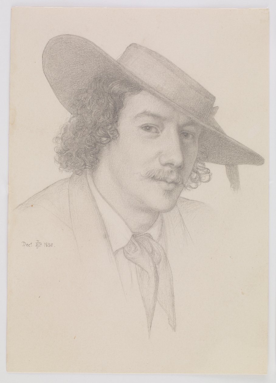 Portrait of Whistler by Edward John Poynter