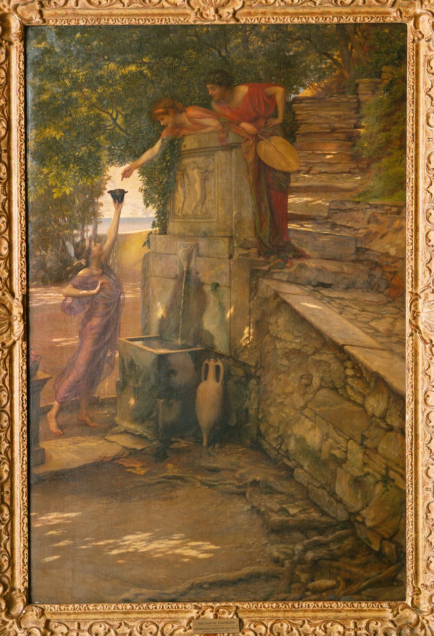The Cup of Tantalus by Edward John Poynter