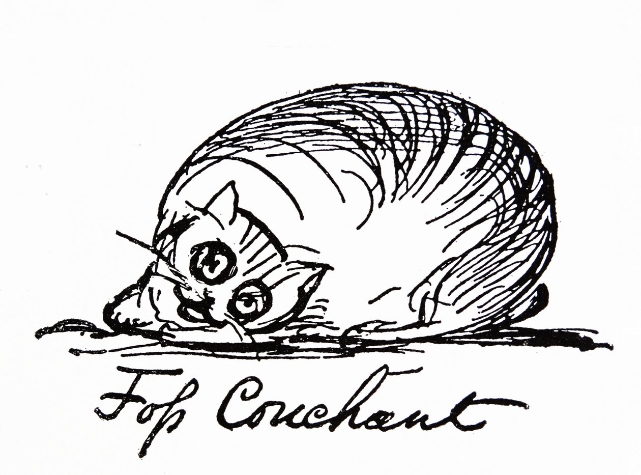 A Cat Character by Edward Lear