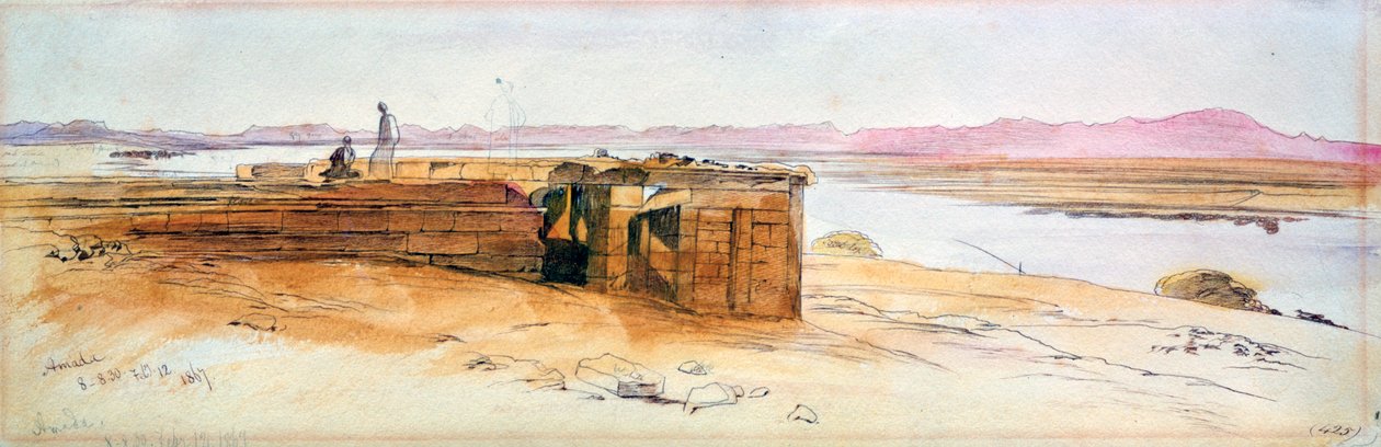 Amada, 12th February 1867 by Edward Lear