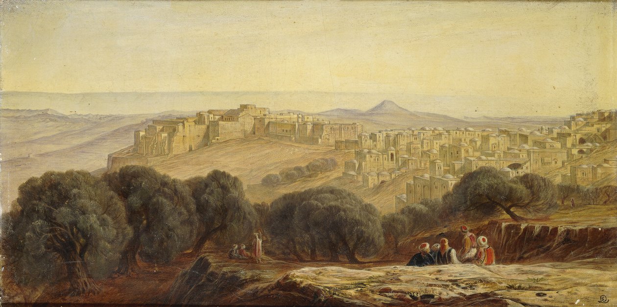 Bethlehem by Edward Lear