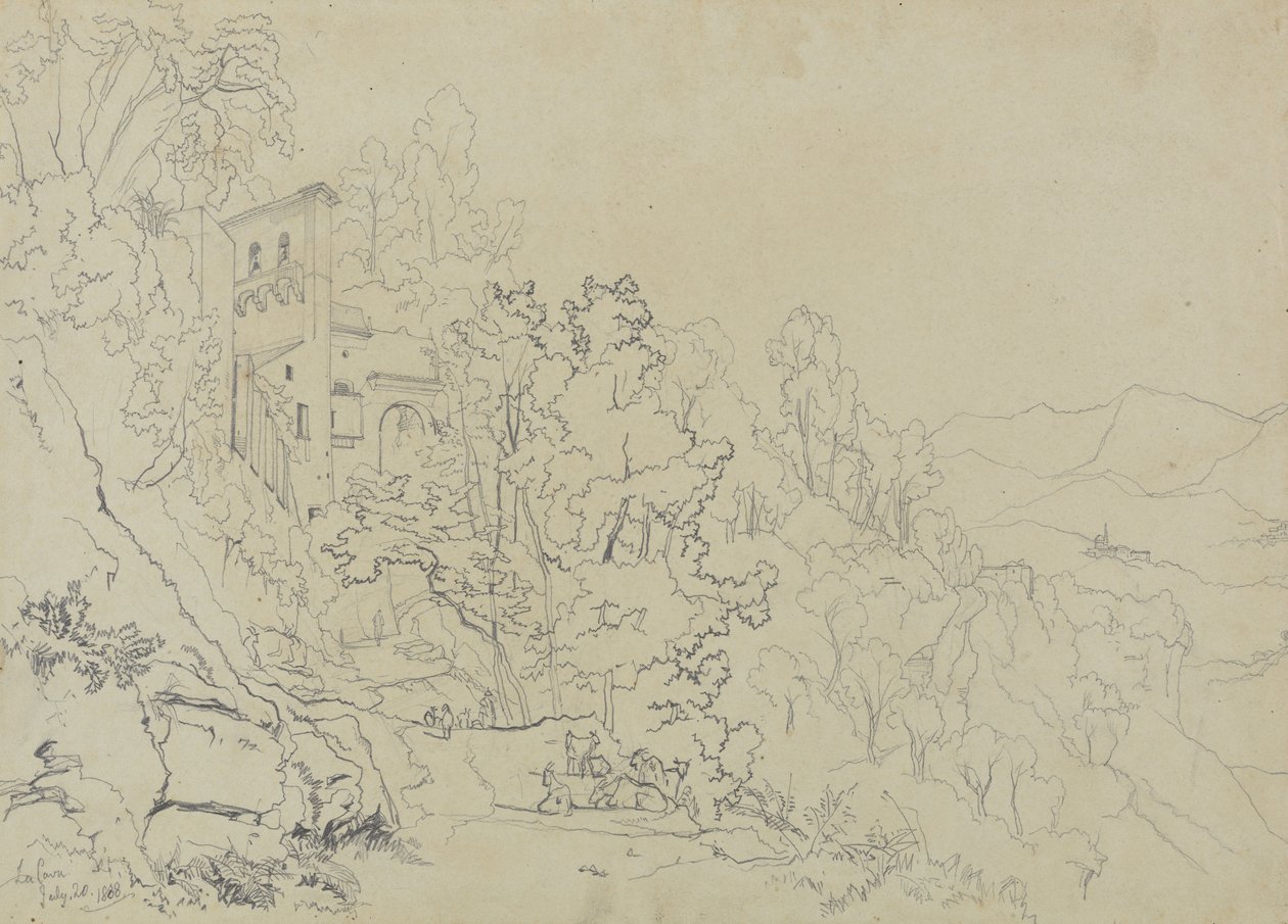 La Cava by Edward Lear