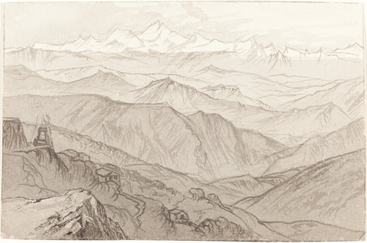 Mount Kinchinjunga All Things Fair by Edward Lear