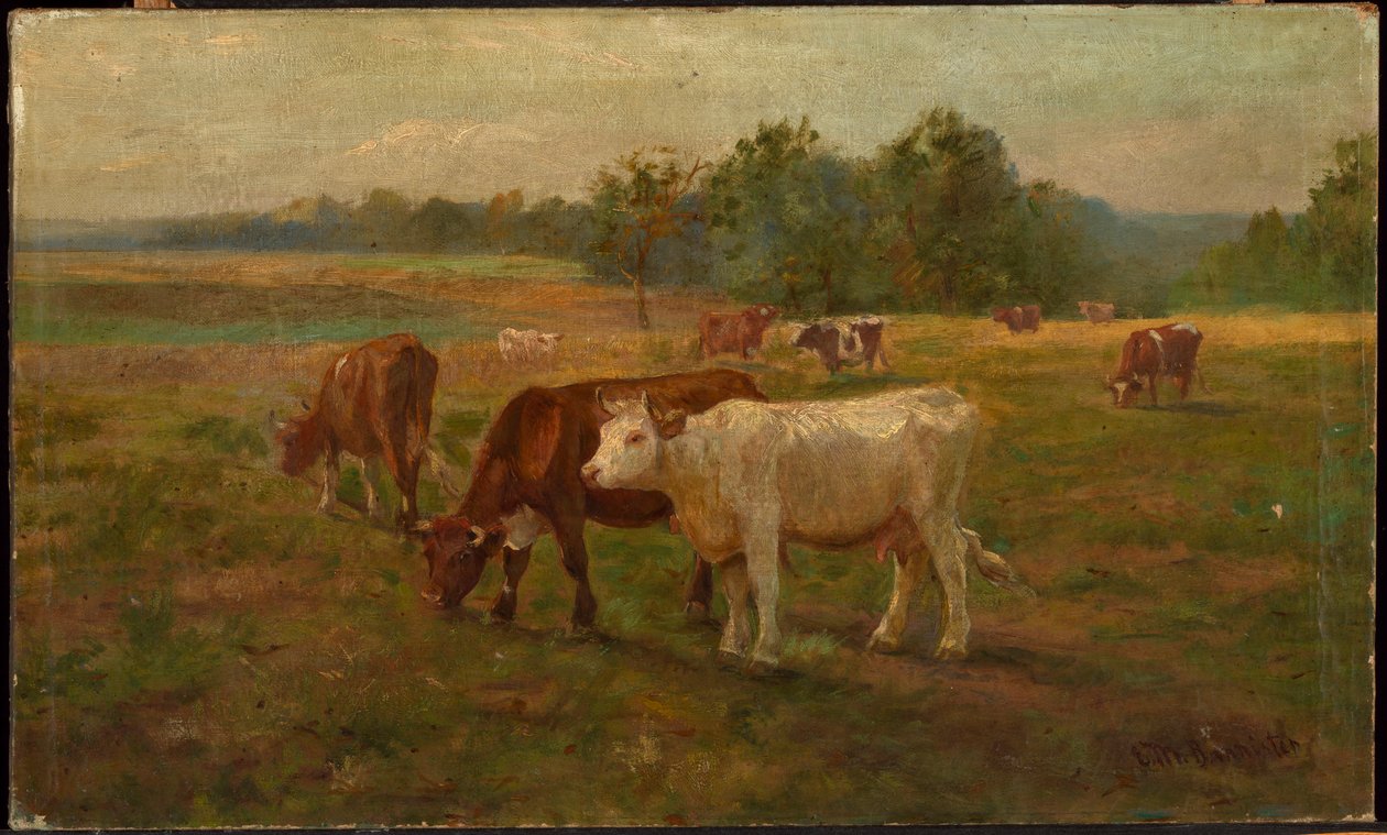 Cows by Edward Mitchell Bannister