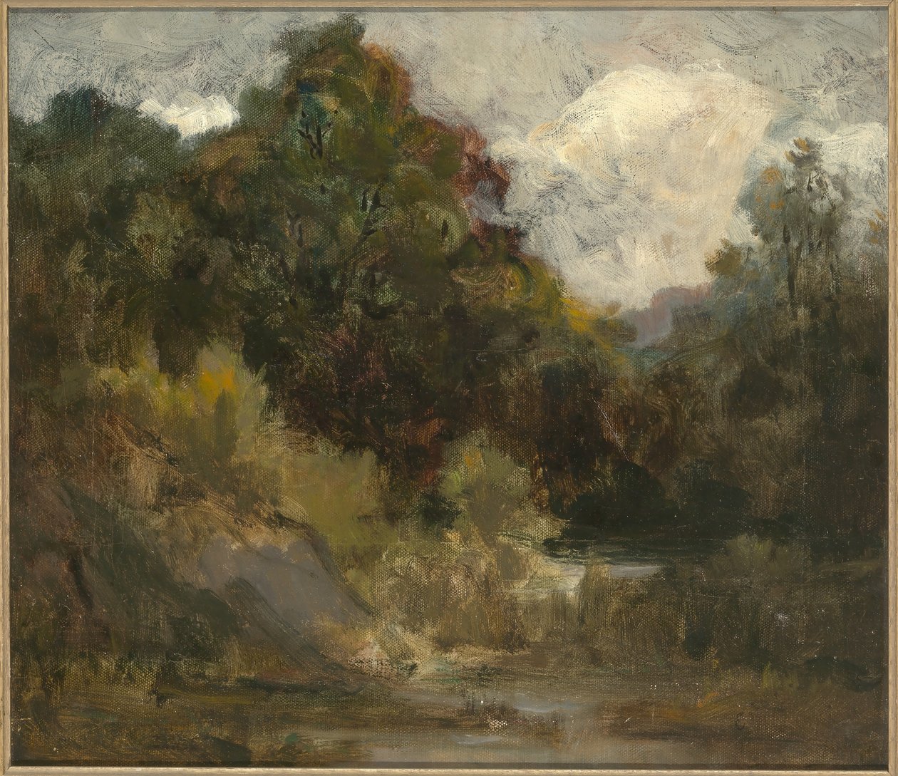 Landscape (trees) by Edward Mitchell Bannister