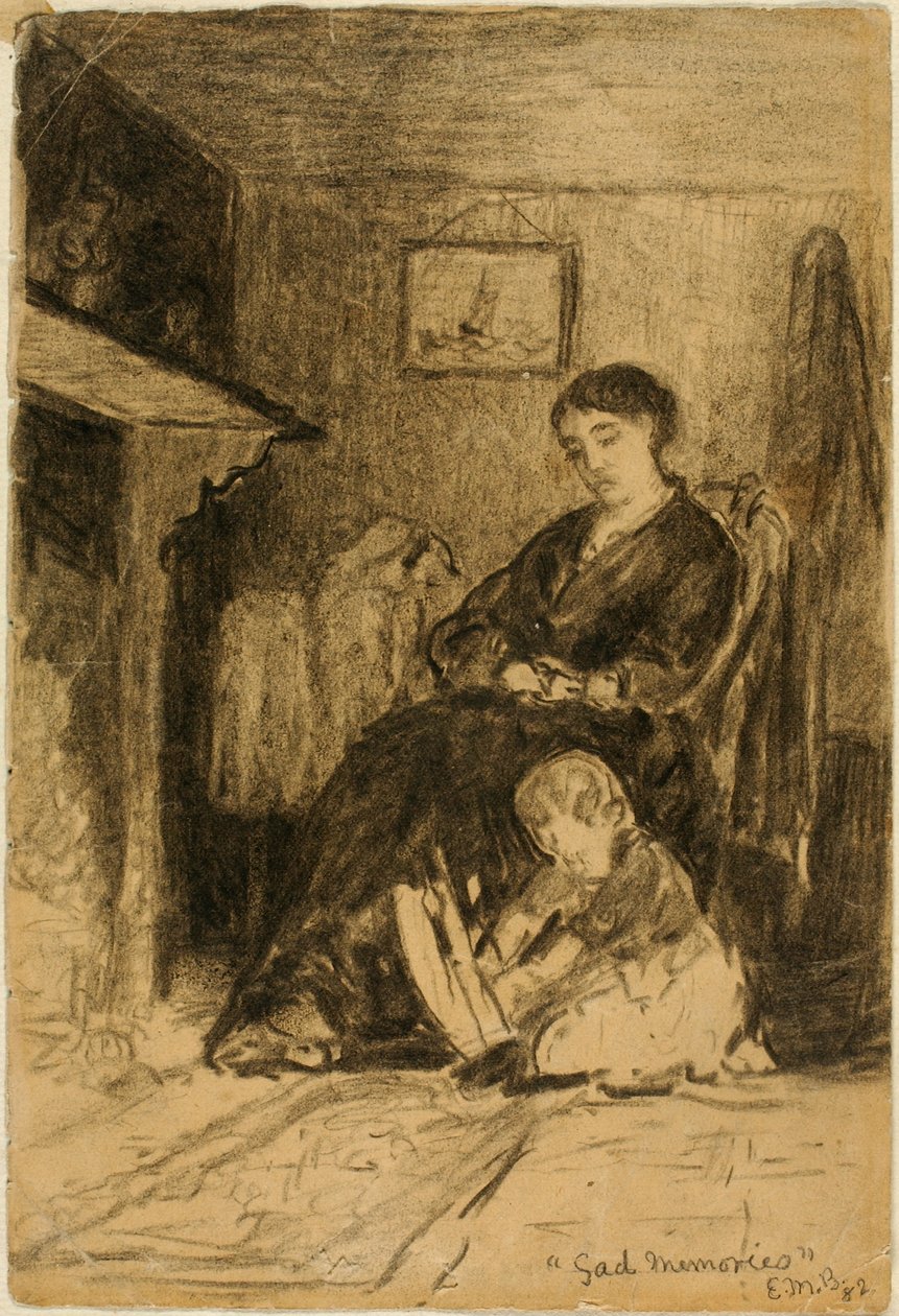 Sad Memories by Edward Mitchell Bannister