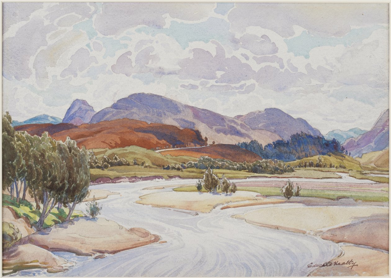 On the Spey, c.1935 by Edward Mossforth Neatby