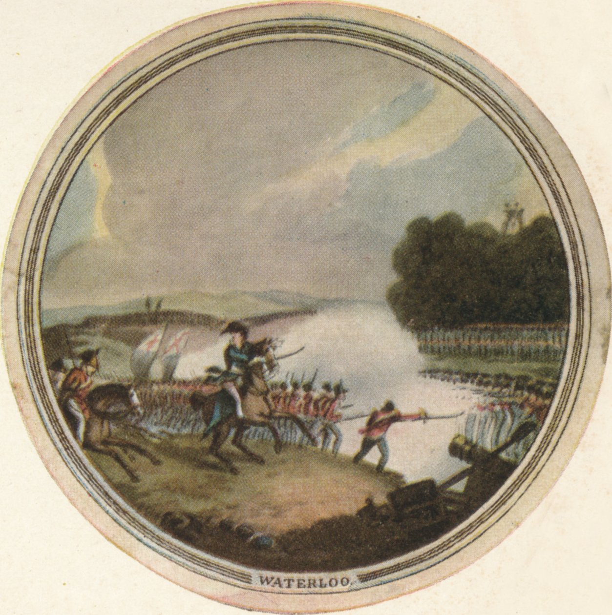 Battle of Waterloo by Edward Orme