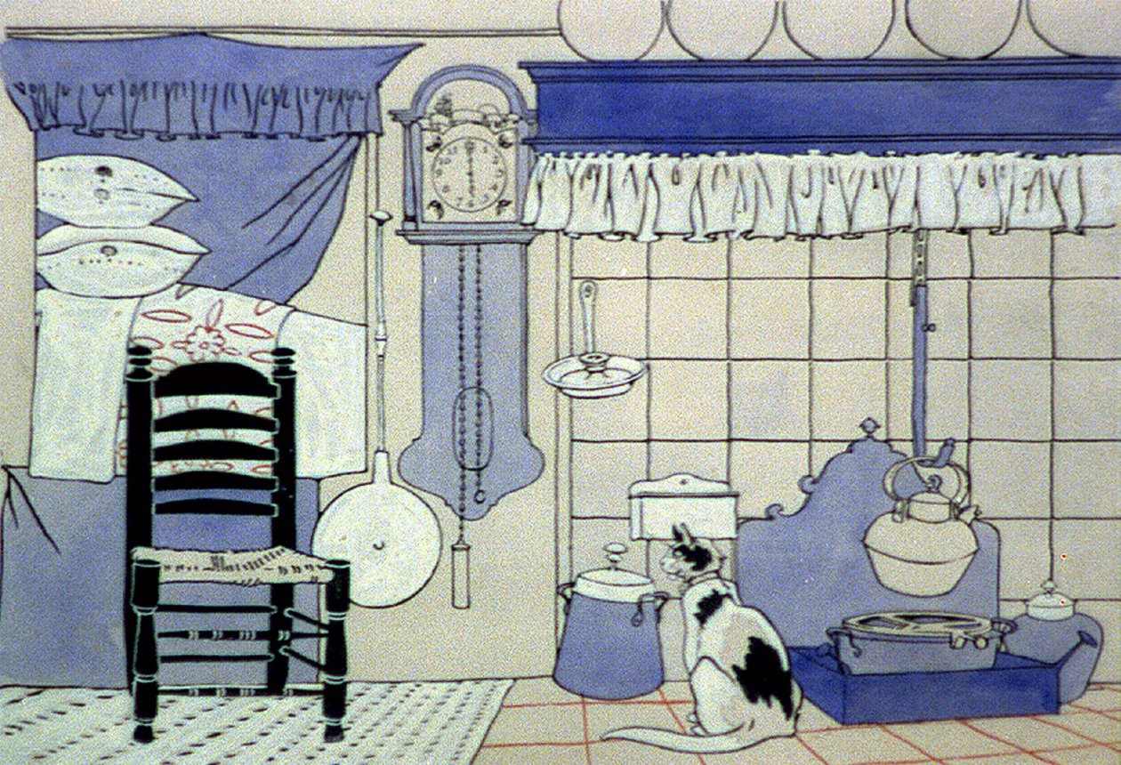 Home Interior by Edward Penfield