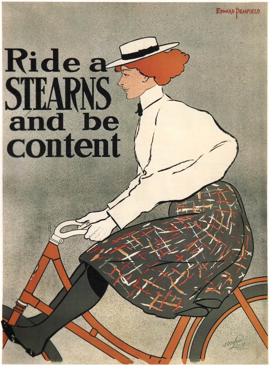 Ride a Stearns by Edward Penfield