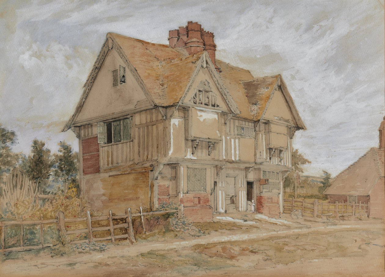 Old House at Lenham by Edward Pretty