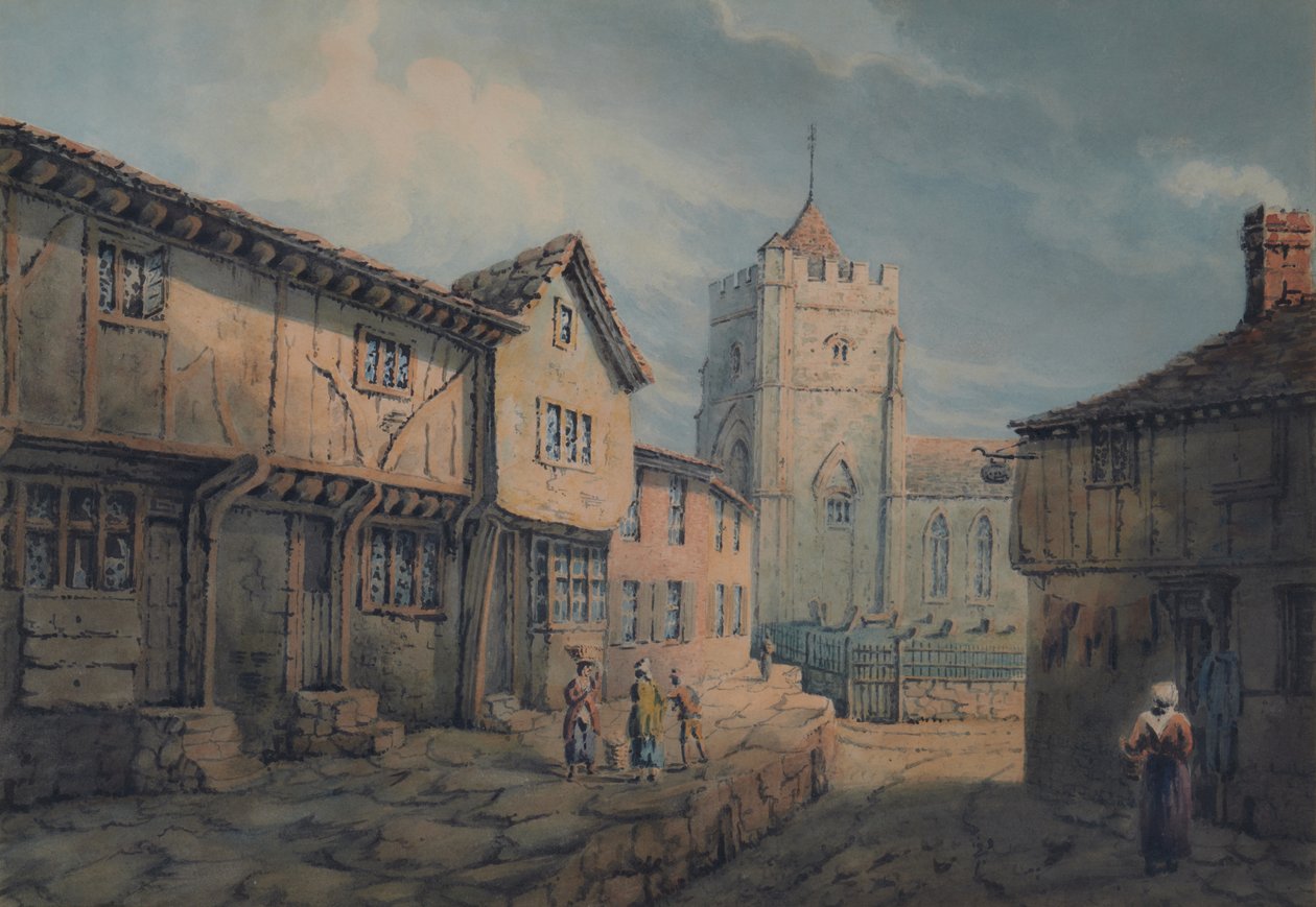 St. Clements Church, Hastings by Edward Pretty