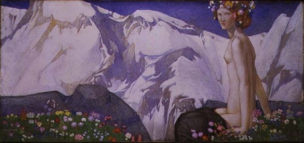 Flora of the Alps by Edward Reginald Frampton