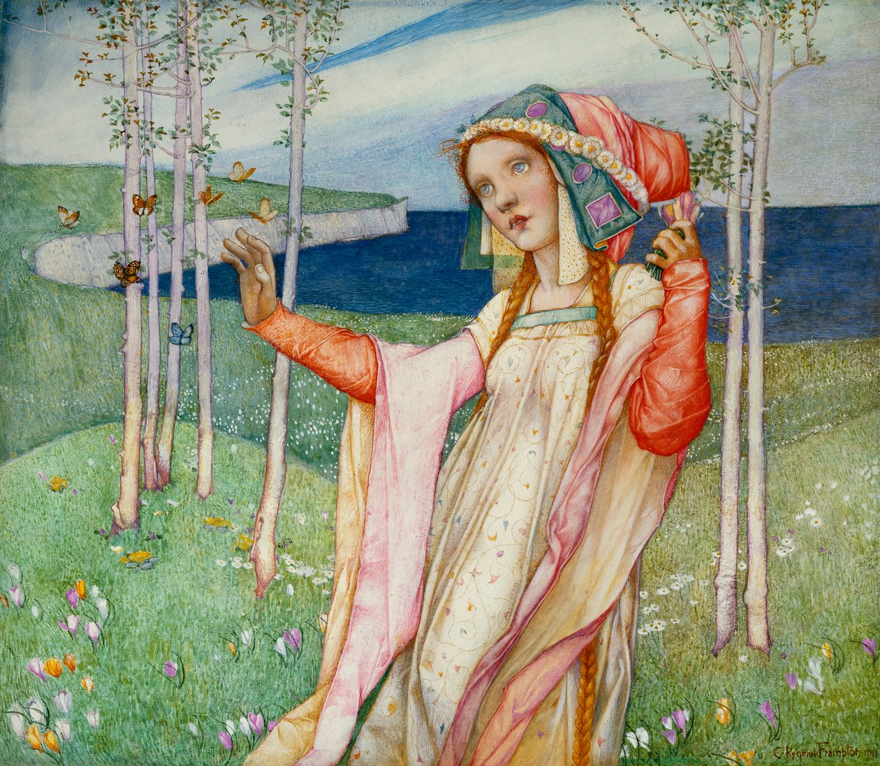 Spring, 1911 by Edward Reginald Frampton