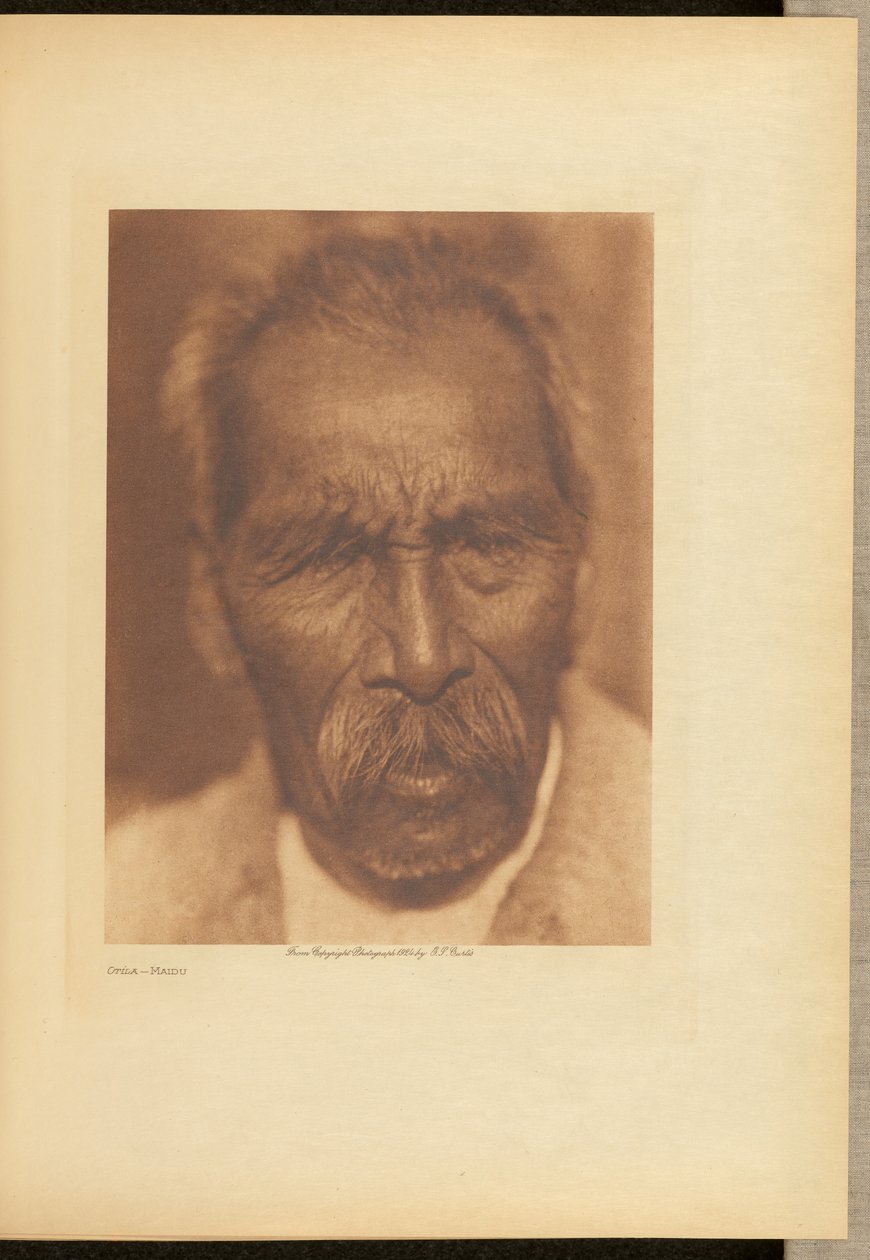 Otila - Maidu by Edward S. Curtis
