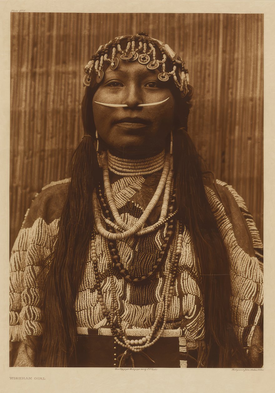 Wishham Girl by Edward S. Curtis