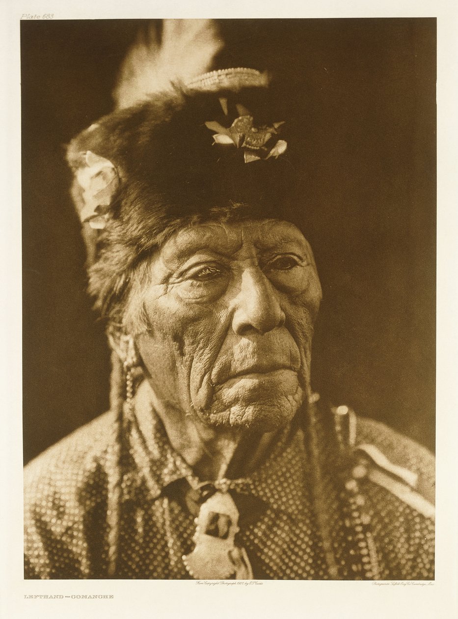 Lefthand-Comanche by Edward Sheriff (after) Curtis