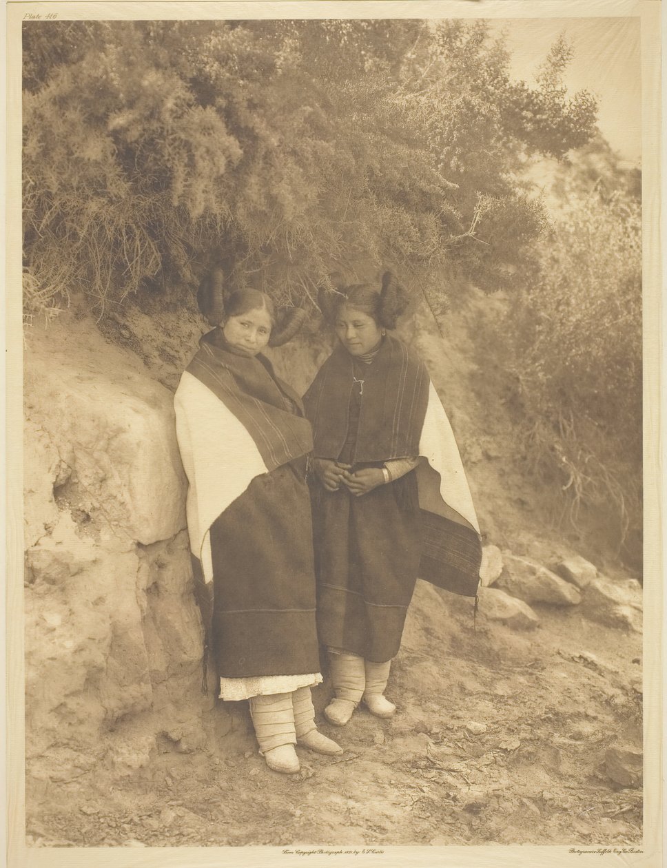 At the Trysting Place, 1921 by Edward Sheriff Curtis