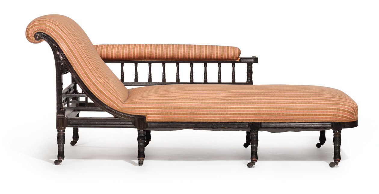 Chaise-longue by Edward William Godwin