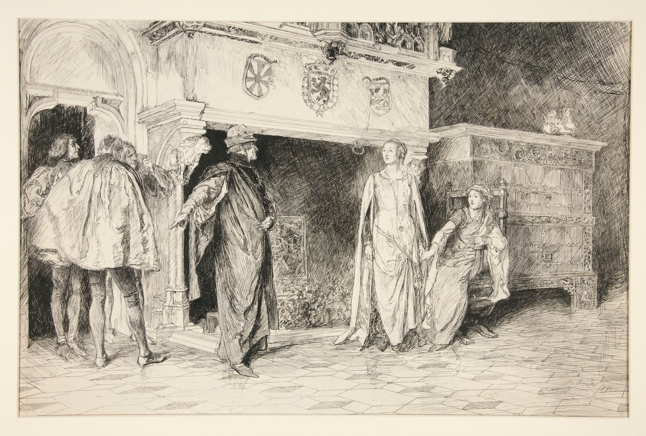 Duke Frederick by Edwin Austin Abbey