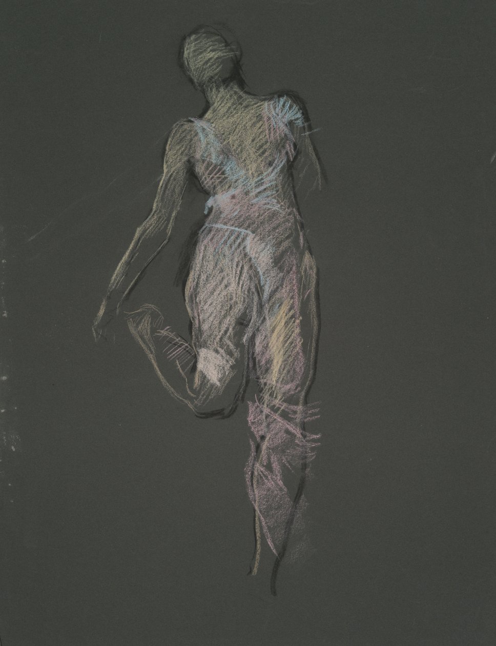 Early Figure Study by Edwin Austin Abbey