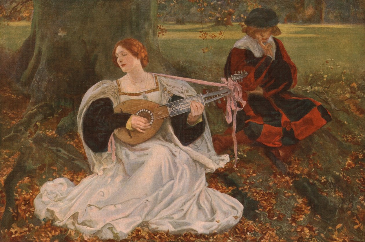 Fair is my Love by Edwin Austin Abbey