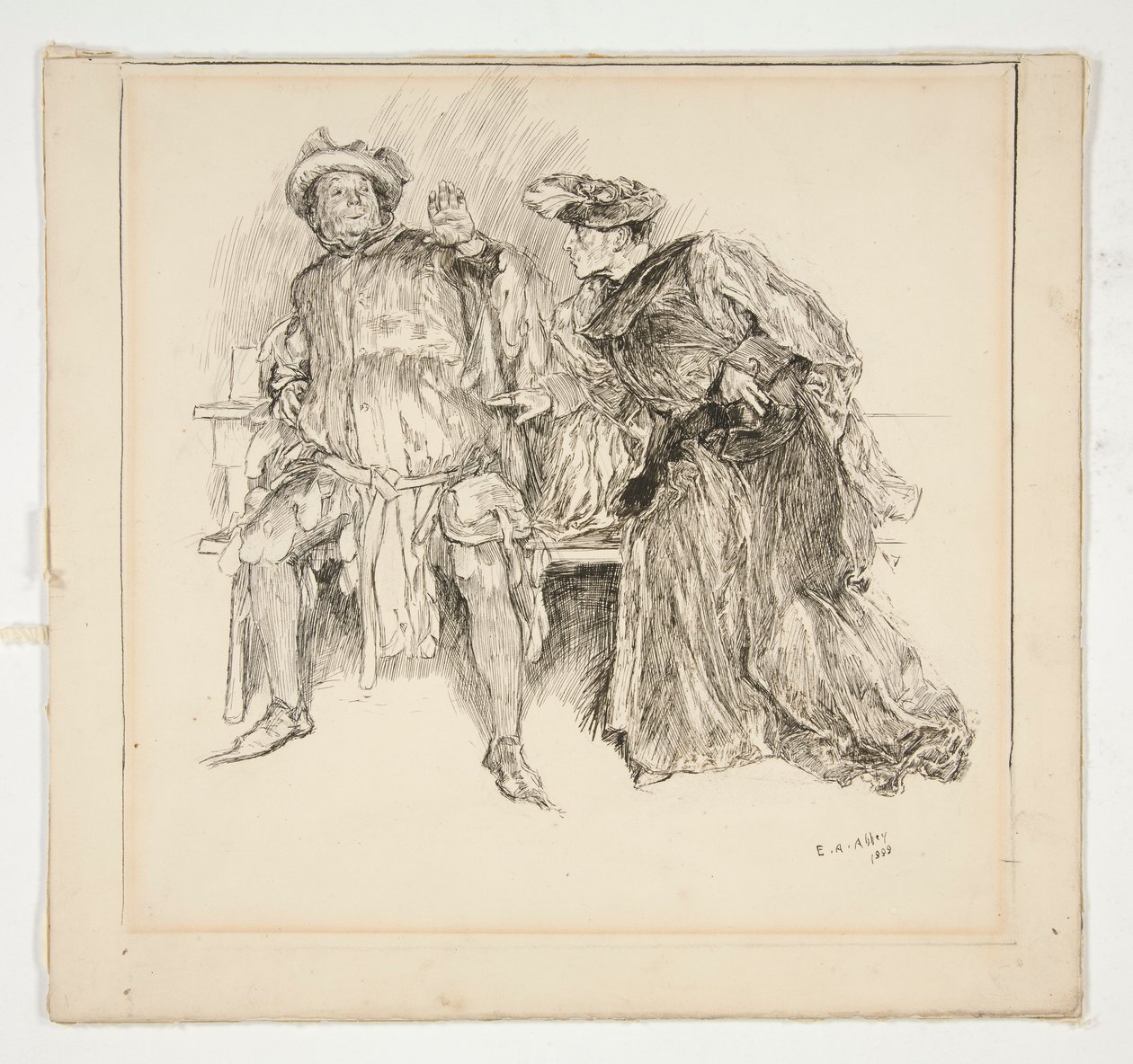 Falstaff by Edwin Austin Abbey