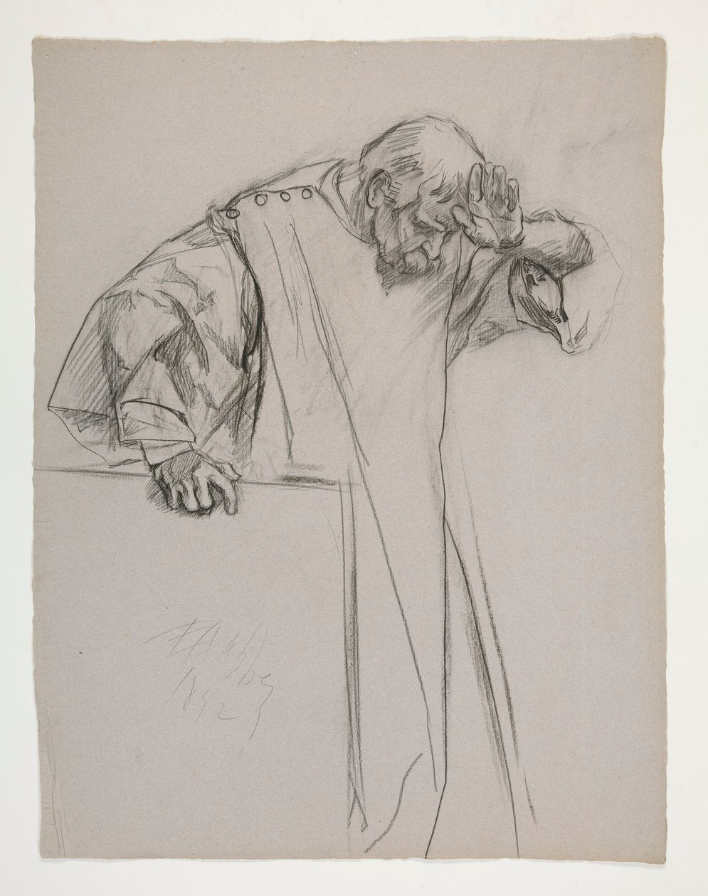 Figure Studies for King Arthur by Edwin Austin Abbey