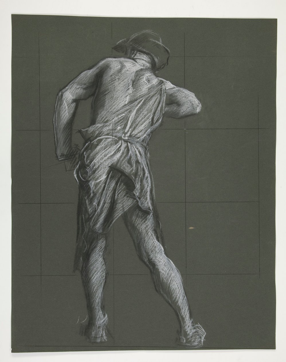 Figure Study for by Edwin Austin Abbey